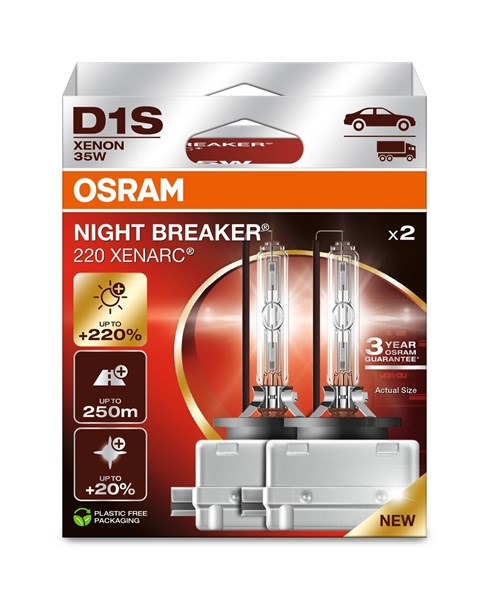 OSRAM Xenonlampa D1S pk32d-2 85V - P1841032 - abarth, alfa romeo, alpina, audi, bmw, chevrolet, chrysler, citroën, dodge, ds, fiat, ford, hyundai, ja