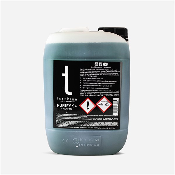 Tershine - - Hydro 5l Bilschampo Purify S+ - P1851070 - 1851070