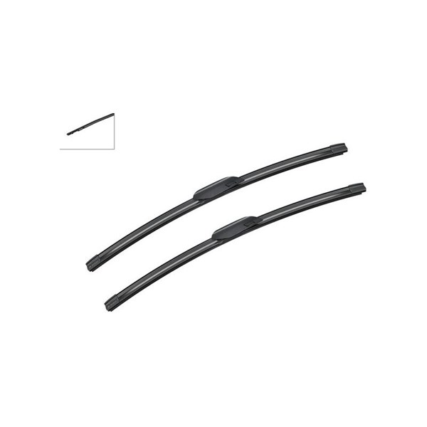 BOSCH Torkarblad, Fram, Förarsida, Passagerarsida - P1863024 - mercedes-benz - OE 206 820 25 01, A 206 820 25 01