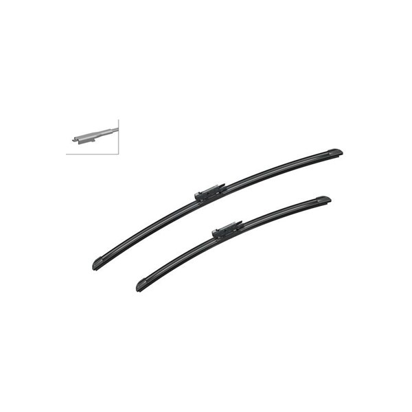 BOSCH Torkarblad, Fram, Förarsida, Passagerarsida - P1863025 - bmw