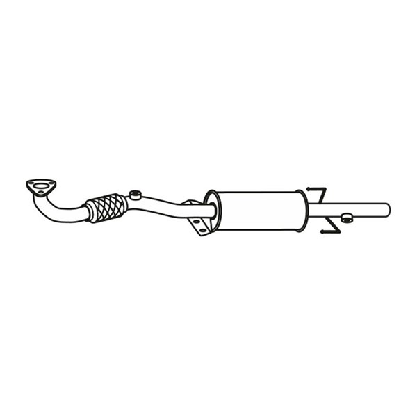 Dieselpartikelfilter - P1882263 - opel, vauxhall - OE 13262122, 13335179, 13335180