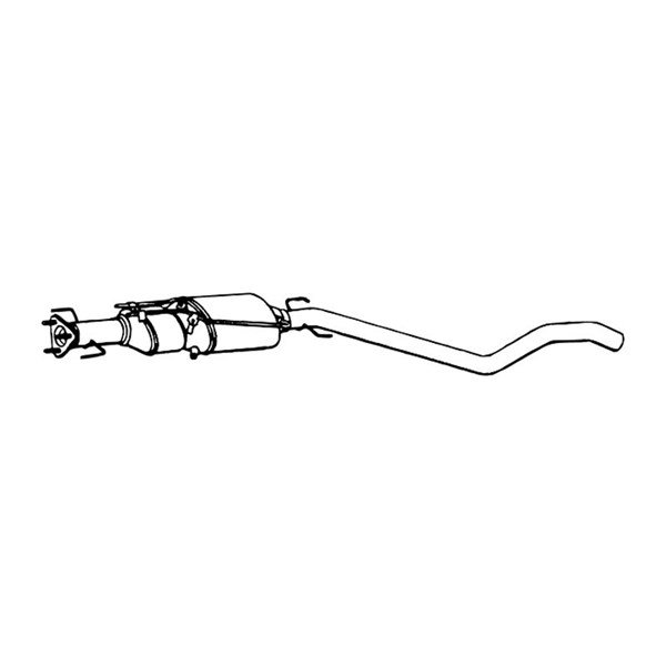 Dieselpartikelfilter - P1882265 - opel astra h kombi, astra h skåp / kombi, vauxhall astra mk v - OE 855236
