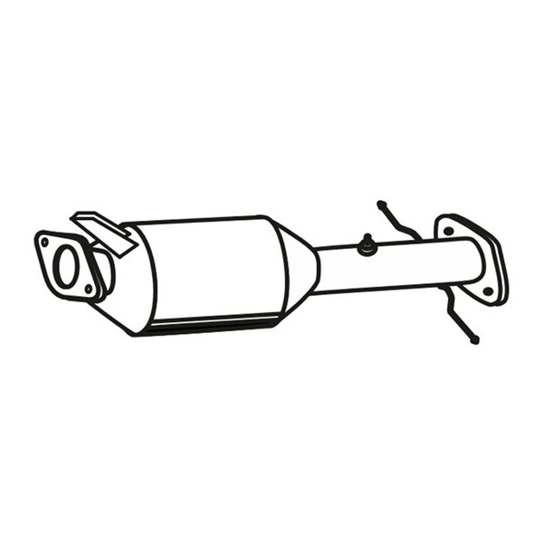 Dieselpartikelfilter, Mitt - P1890232 - ford tourneo connect, transit connect - OE 1526541, 1842386, 5090572
