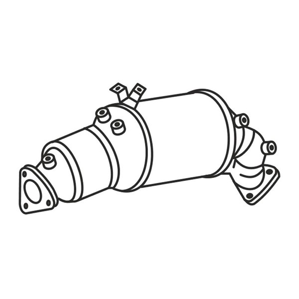 Dieselpartikelfilter - P1885050 - audi - OE 4G0254750F, 4G0254750FX, 8K0254750N