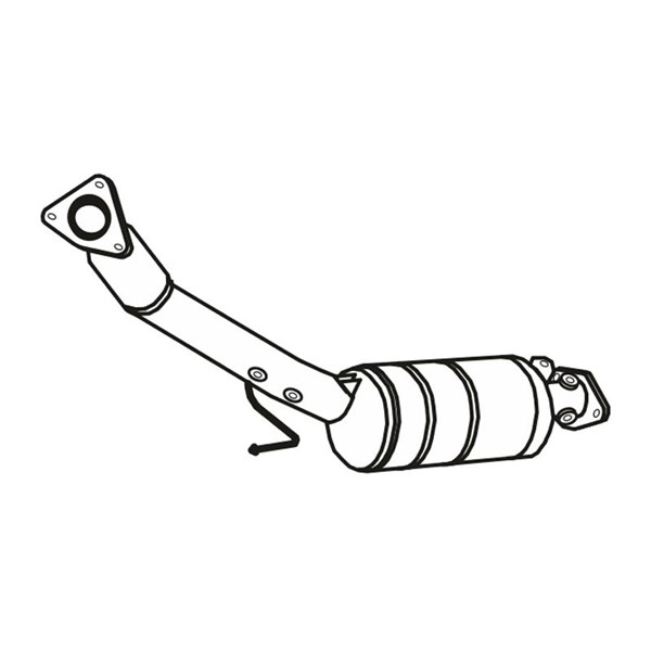 Dieselpartikelfilter - P1890355 - nissan qashqai i, renault koleos i - OE 11441056, 20010-6412R, 20010-8969R
