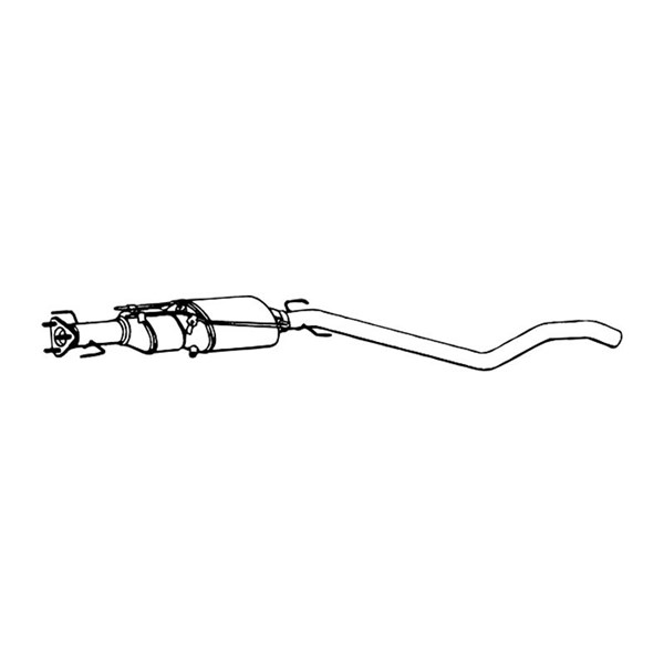 Dieselpartikelfilter - P1891685 - opel zafira / zafira family b, vauxhall zafira mk ii - OE 55352161, 55353946, 5850140