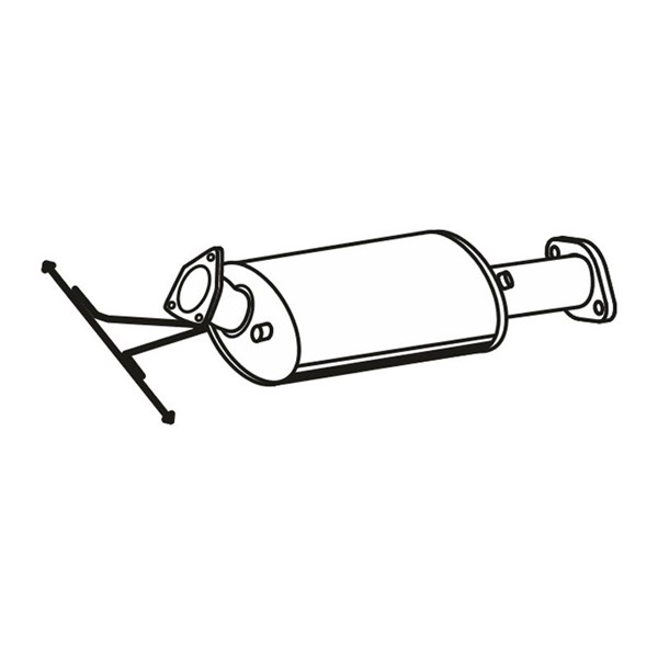 Dieselpartikelfilter - P1882403 - volvo s60 i, v70 ii - OE 1740-20, 3600051, 36002220