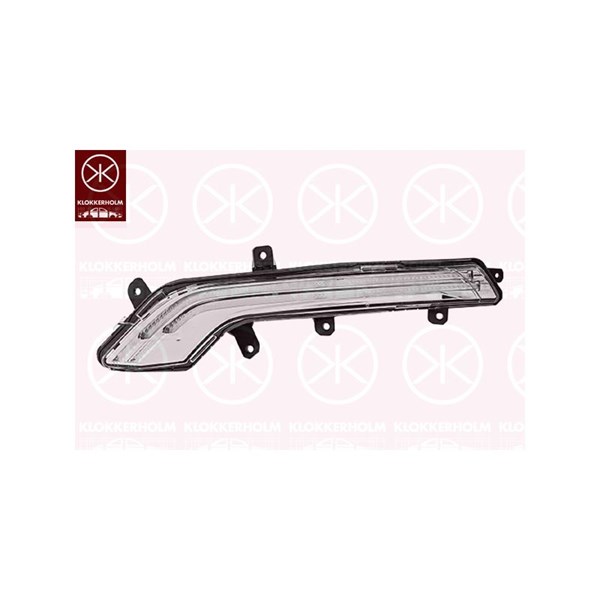 KLOKKERHOLM Drl, varselljus, Höger fram - P1882675 - peugeot 508 i, 508 sw i - OE 9807242280