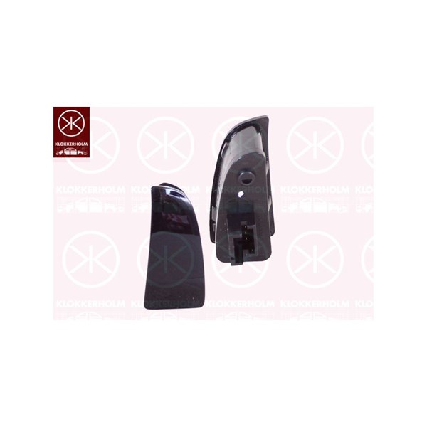 KLOKKERHOLM Filväxlings-varningsljus, Ytterspegel, Hög - P1890825 - vw - OE 3G0949146