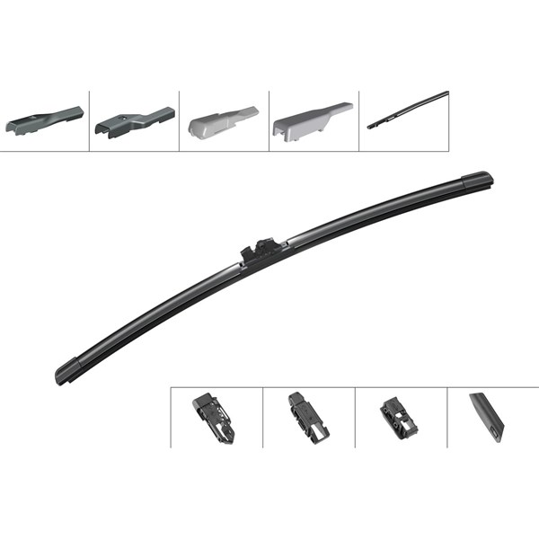 BOSCH Torkarblad, Fram, Passagerarsida - P1916362 - audi, mercedes-benz, polestar, tesla, vw
