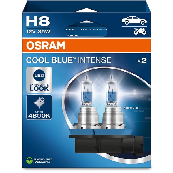 OSRAM Halogenlampa Osram Cool Blue Intense H8 PGJ19-1 - P1982405 - 1982405