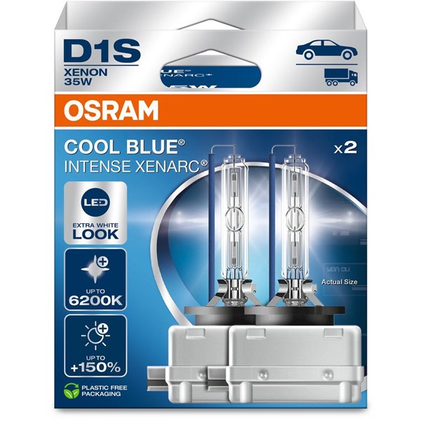 OSRAM Xenonlampa OSRAM XENARC COOL BLUE INTENSE D1S PK - P1982408 - 1982408