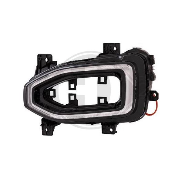 DIEDERICHS Drl, varselljus, Vänster fram - P1998888 - vw t-roc, t-roc cabriolet - OE 2GA941055F, 2GA941055K