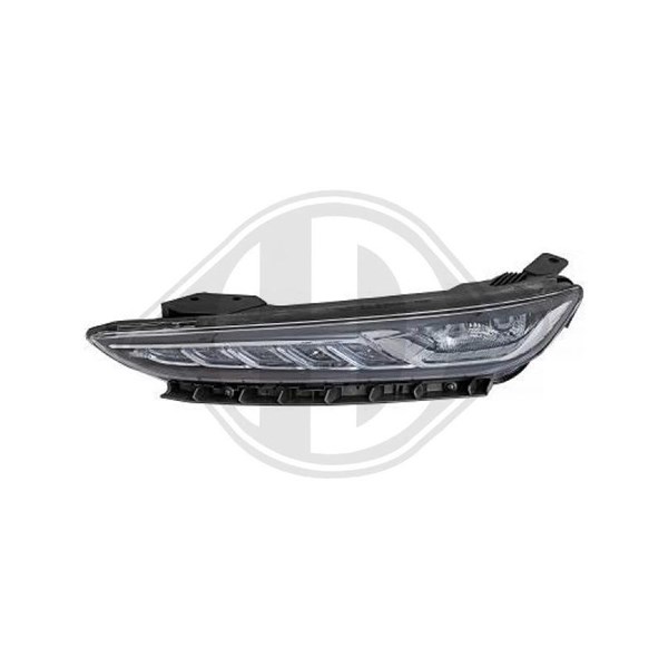 DIEDERICHS Drl, varselljus, Vänster - P1997881 - hyundai kona, kona skåp/suv - OE 92207J9000