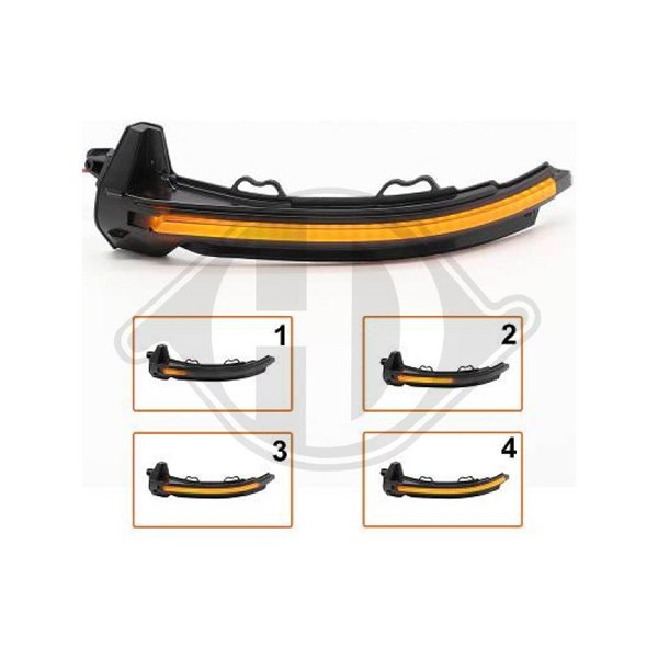 DIEDERICHS Blinkers - P1995017 - audi a4 allroad b9, a4 b9, a4 b9 avant