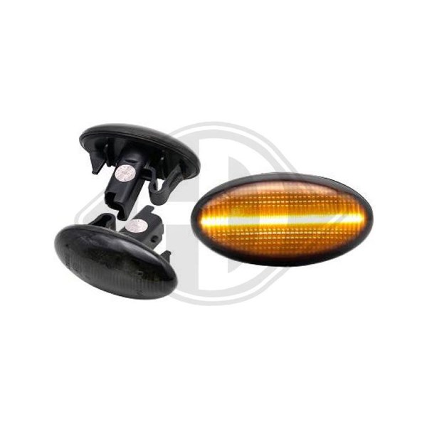 DIEDERICHS Blinkers, Höger fram, Vänster fram, Sidomon - P1995034 - citroën, fiat, peugeot, toyota