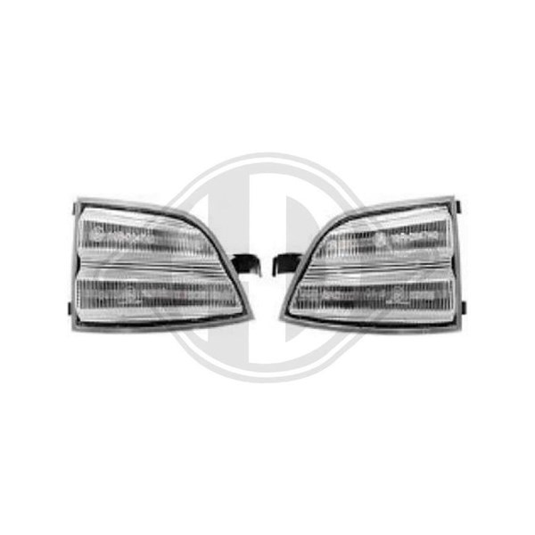 DIEDERICHS Blinkers, Ytterspegel - P1995043 - ford c-max, focus ii, focus sedan ii, focus turnier ii