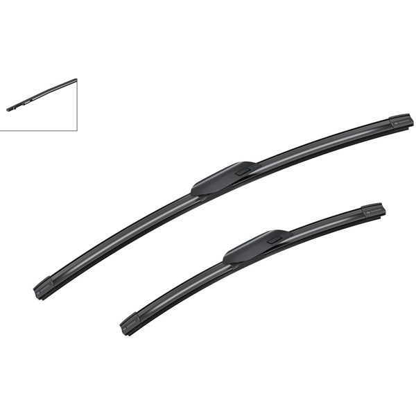 BOSCH Torkarblad, Fram, Förarsida, Passagerarsida - P2002920 - ora es11