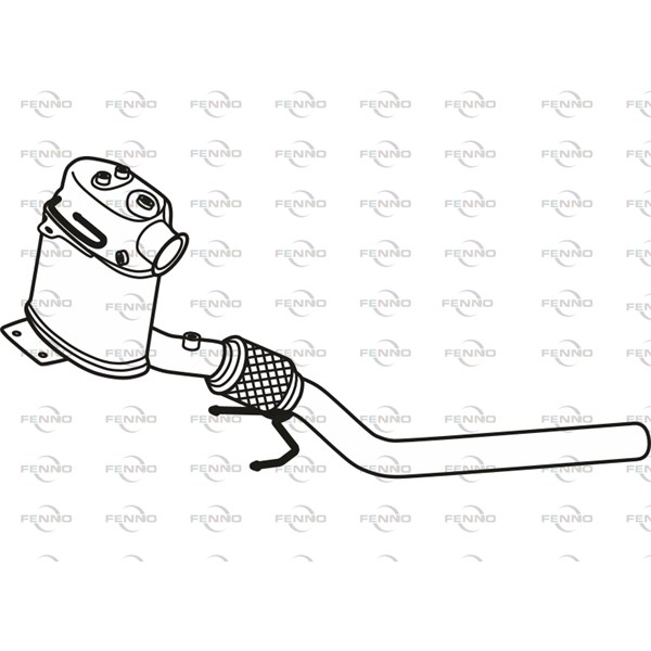 Dieselpartikelfilter - P2135918 - audi, seat, skoda, vw - OE 6R0254700MX, JZW254702AX