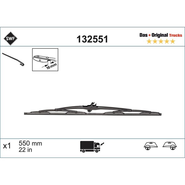 Torkarblad, Fram, Förarsida, Passagerarsida - P2146550 - acura, alfa romeo, alpina, aston martin, audi, bentley, bmw, buick, cadillac, chevrolet, chry