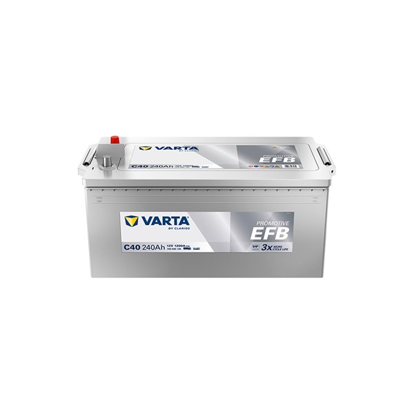 VARTA STARTBATTERI VARTA ProMotive EFB C40 12V 240AH 1 - P2161018 - abarth, acura, alfa romeo, alpina, aston martin, audi, austin, bentley, bmw, buick