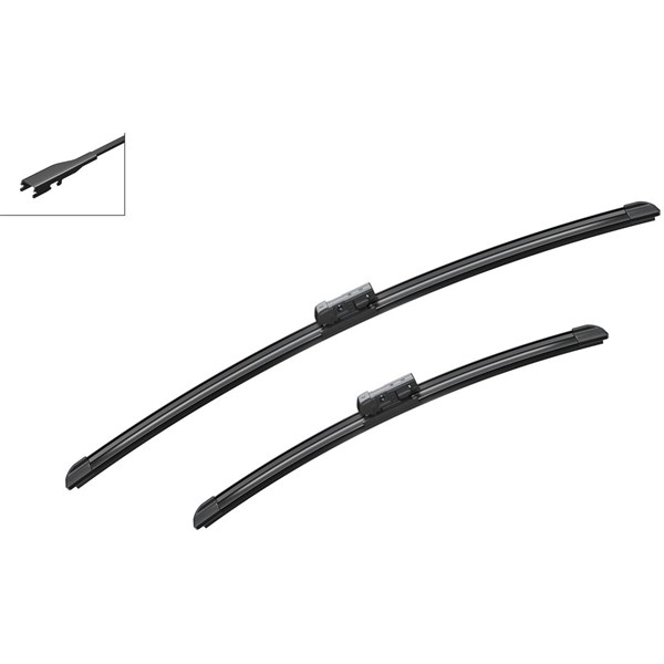 BOSCH Torkarblad, Fram, Förarsida, Passagerarsida - P2165662 - dfsk rich 6