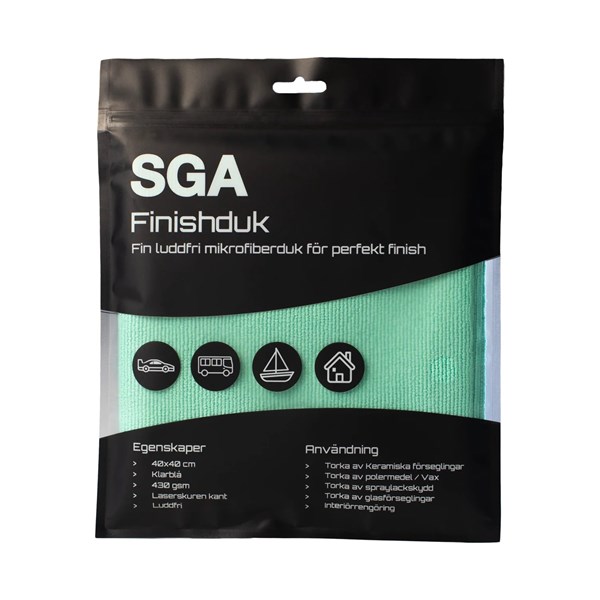 SGA TRADING Mikrofiberduk Finishduk 1-p - P2165243 - 2165243