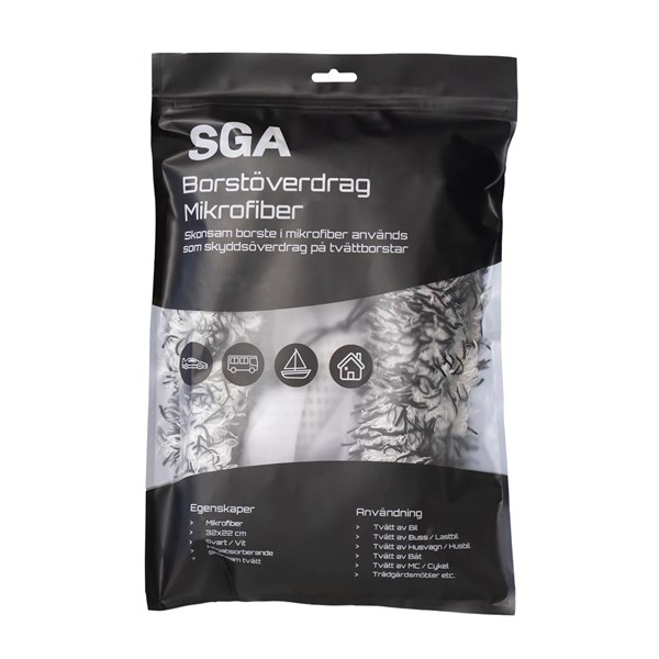 SGA TRADING Borstöverdrag Mikrofiber - P2165247 - 2165247